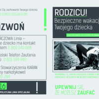 Ulotka: Bezpieczne wakacje Twojego dziecka