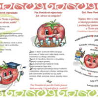 Ulotka: „Pan Pomidorek radzi” Bajkowa Profilaktyka – Zdrowe odżywianie